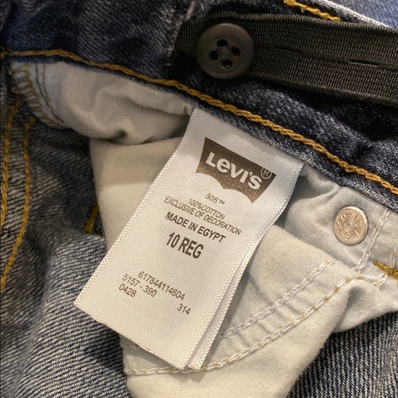 Levi's Kids Dark Blue Jeans - Picture 4 of 9